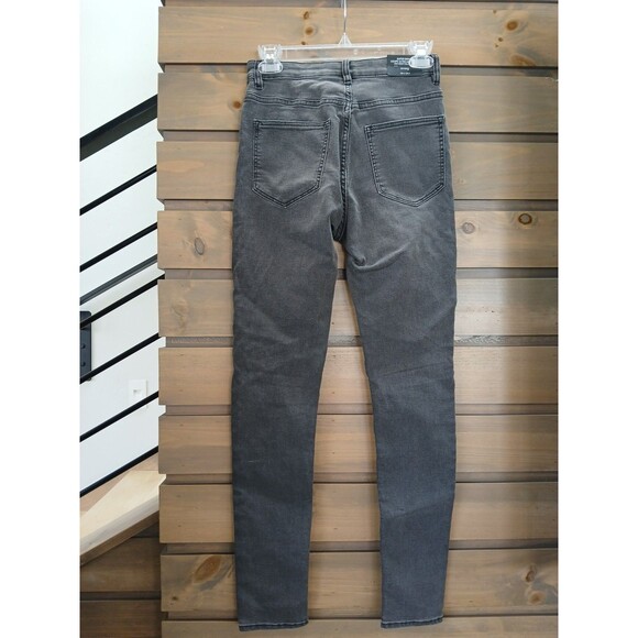 Divided by H&M Super Skinny High Waisted Stretch Jeans Size 4 Gray - Picture 3 of 4